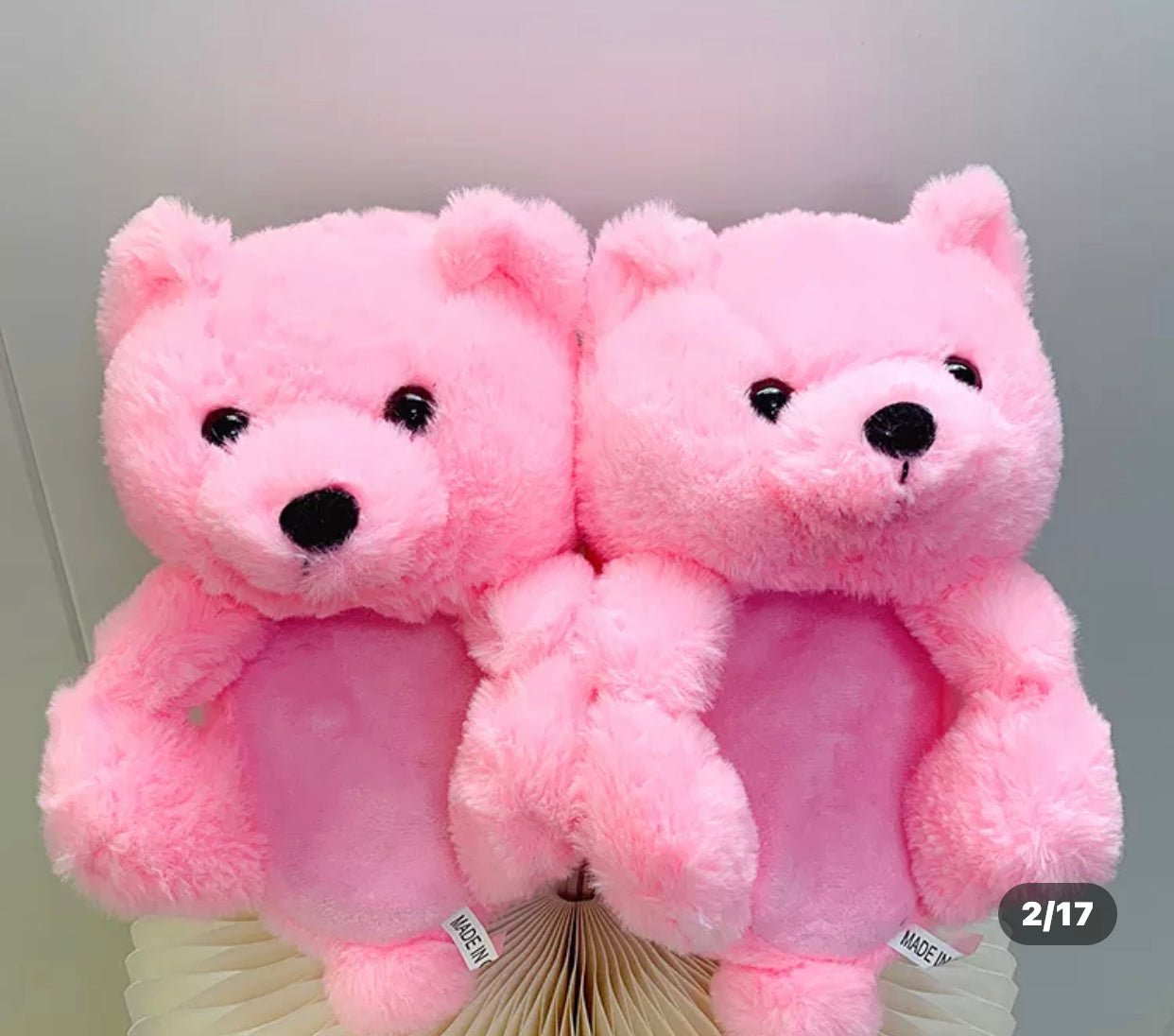 TEDDY SLIPPERS